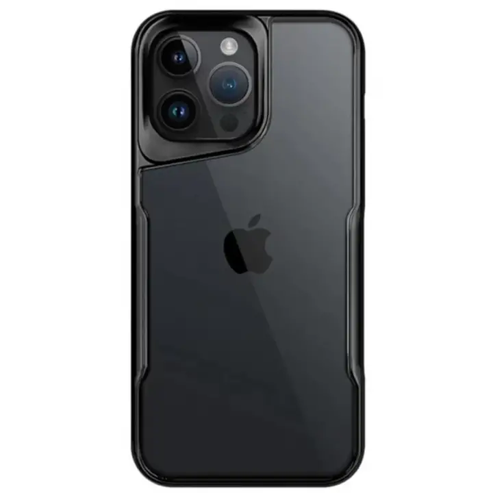 Newface Apple iPhone 14 Pro Max Kılıf Boyi Silikon Kapak - Siyah