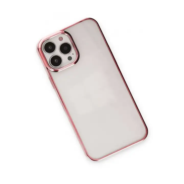 Newface Apple iPhone 14 Pro Max Kılıf Element Silikon - Pembe