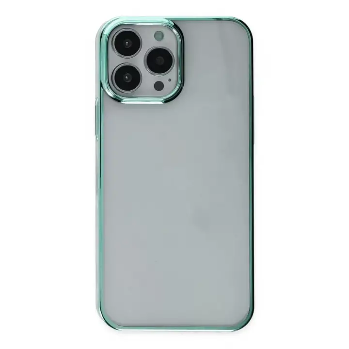 Newface Apple iPhone 14 Pro Max Kılıf Element Silikon - Yeşil