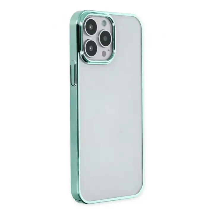 Newface Apple iPhone 14 Pro Max Kılıf Element Silikon - Yeşil
