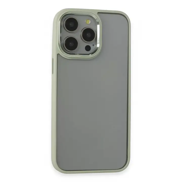 Newface Apple iPhone 14 Pro Max Kılıf Power Silikon - Yeşil