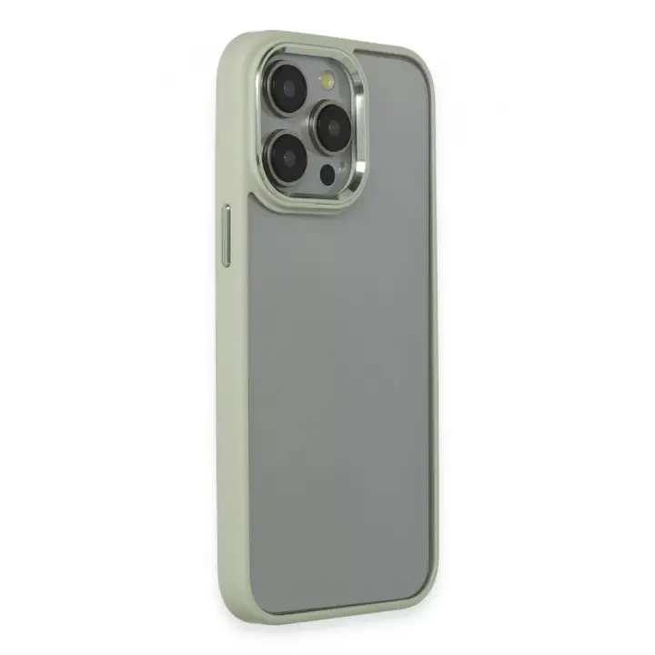 Newface Apple iPhone 14 Pro Max Kılıf Power Silikon - Yeşil