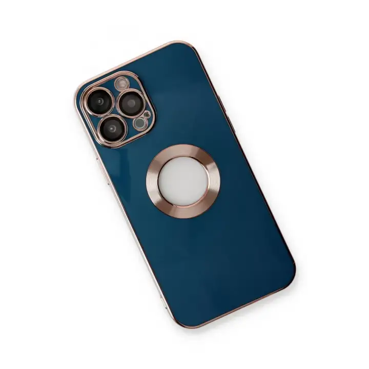 Newface Apple iPhone 14 Pro Max Kılıf Store Silikon - Mavi
