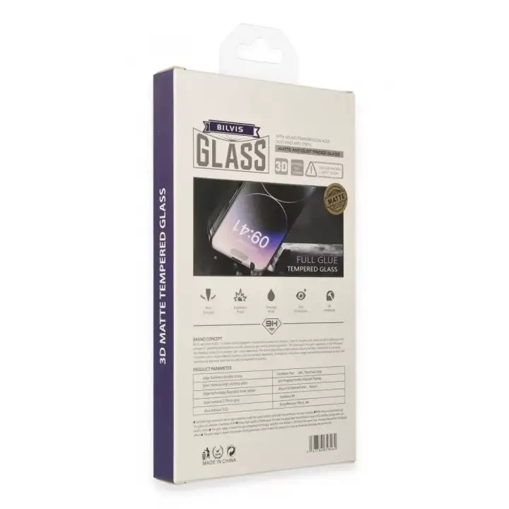 Newface Apple iPhone 15 Bilvis 3D Mat Cam Ekran Koruyucu