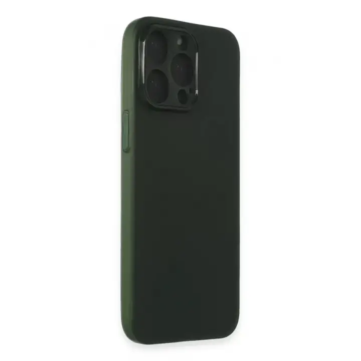 Newface Apple iPhone 15 Pro Max Kılıf Puma Silikon - Yeşil