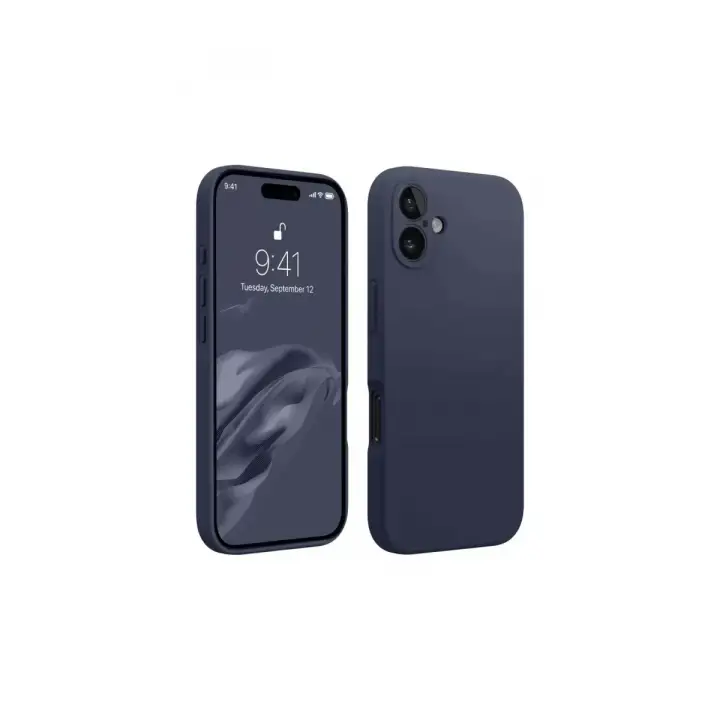 Newface Apple iPhone 16 Plus Kılıf First Silikon - Lacivert