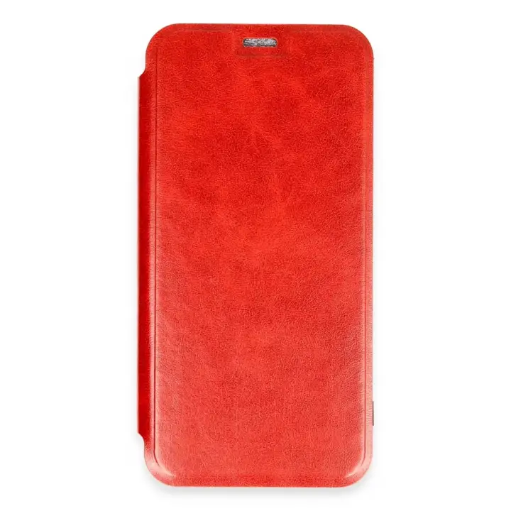 Newface Apple iPhone 16 Plus Kılıf Flip Cover - Kırmızı
