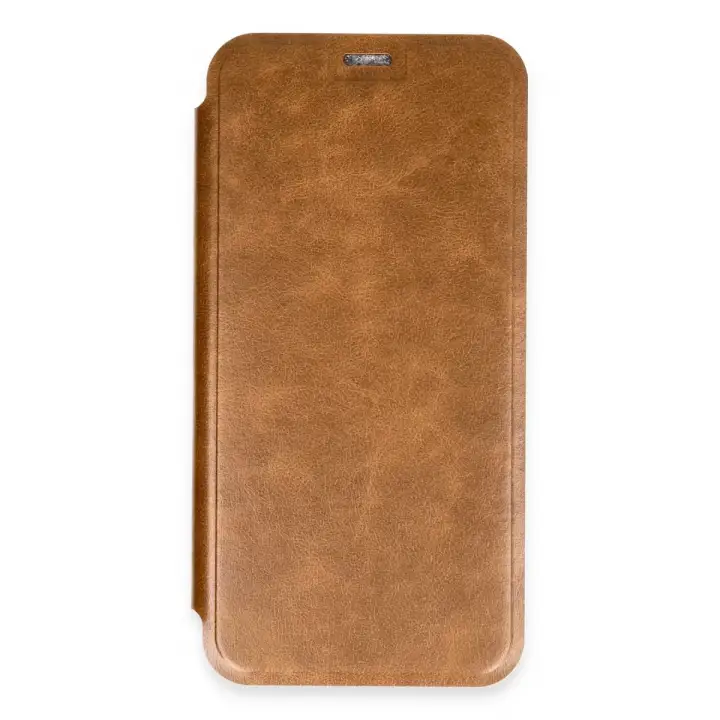 Newface Apple iPhone 16 Plus Kılıf Flip Cover - Taba