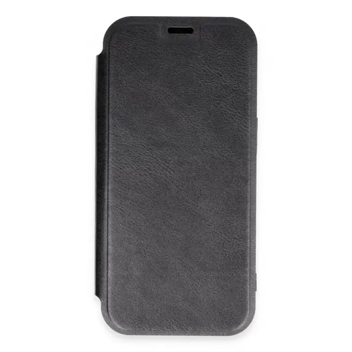 Newface Apple iPhone 16 Pro Kılıf Flip Cover - Siyah