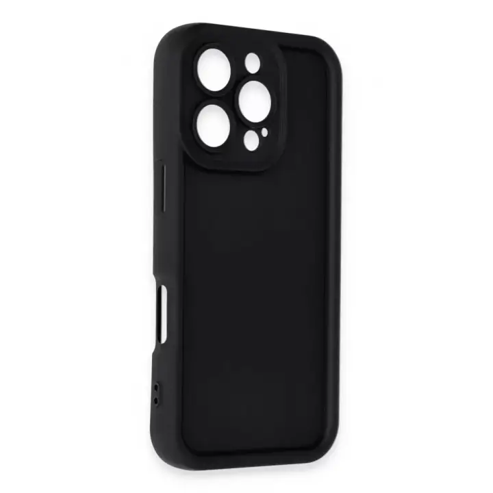 Newface Apple iPhone 16 Pro Max Kılıf Viera Silikon - Siyah