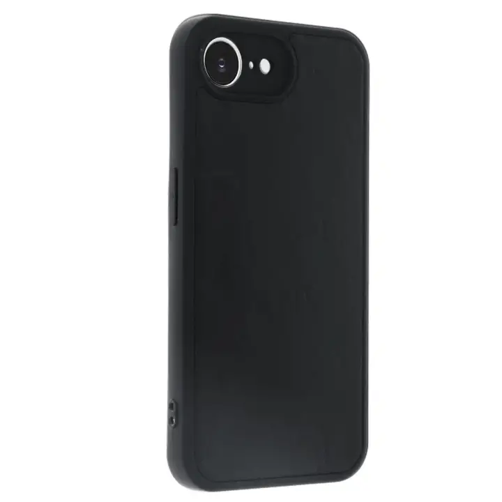 Newface iPhone 16E Kılıf Aras Deri Kapak - Siyah
