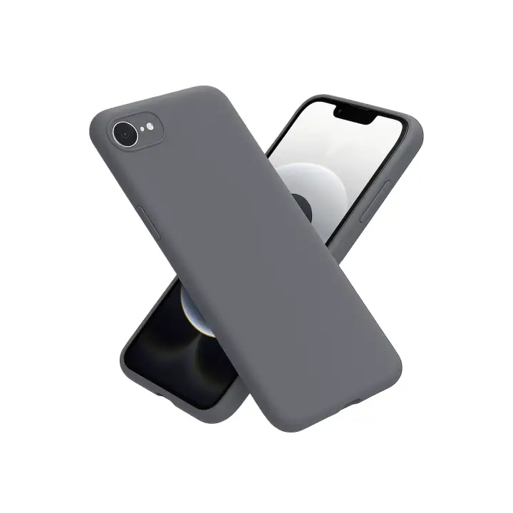 Newface iPhone 16E Kılıf First Silikon - Gri