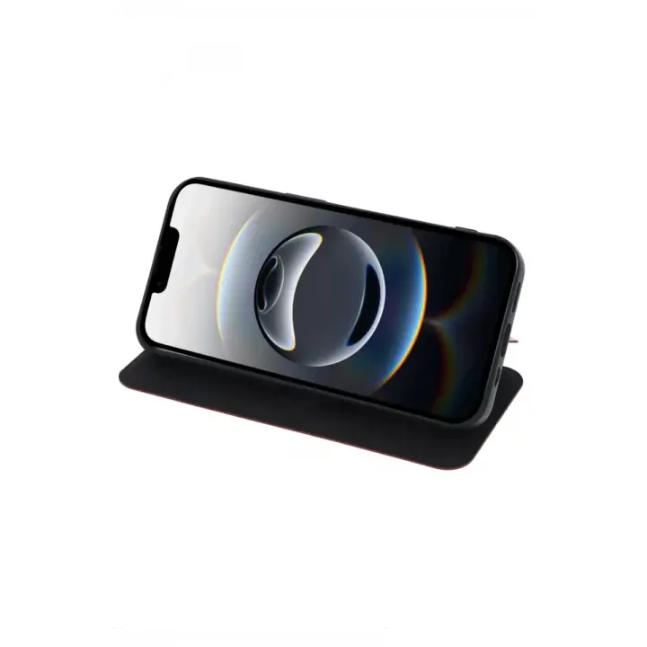 Newface iPhone 16E Kılıf Flip Cover - Kırmızı
