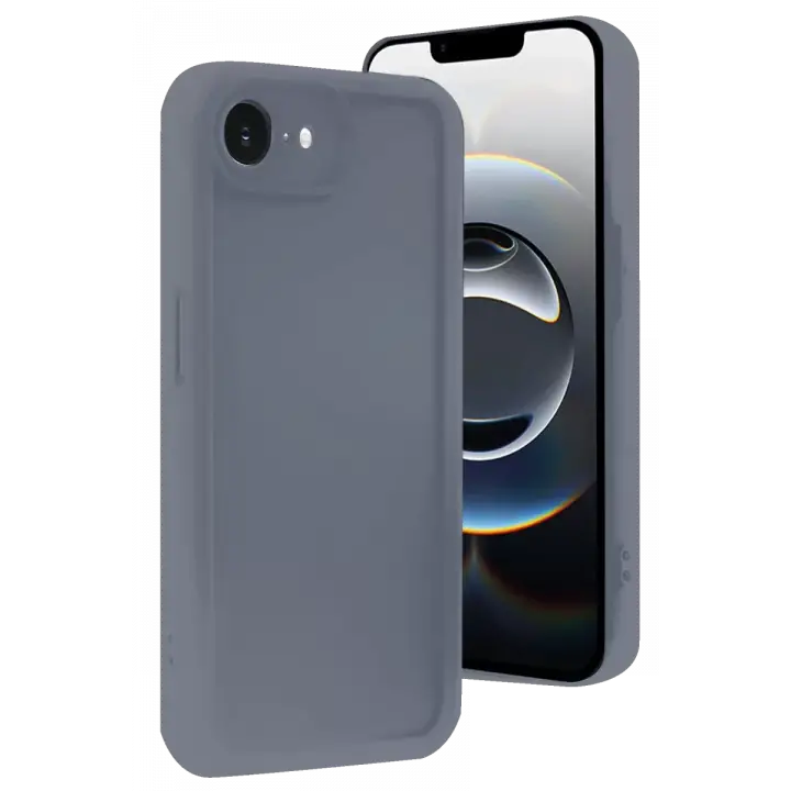 Newface iPhone 16E Kılıf Viera Silikon - Gri