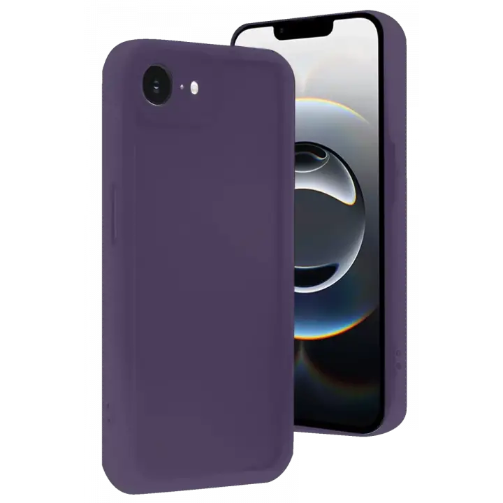 Newface iPhone 16E Kılıf Viera Silikon - Mor