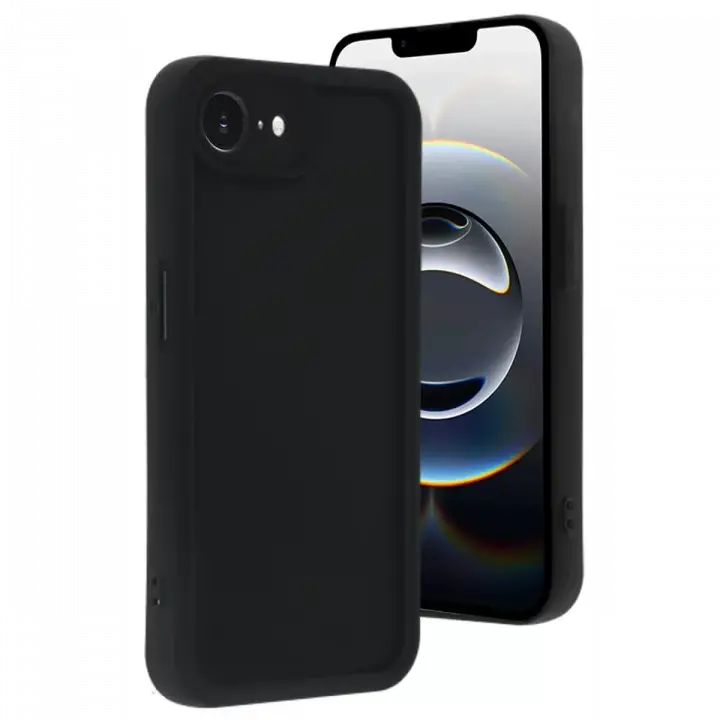 Newface iPhone 16E Kılıf Viera Silikon - Siyah