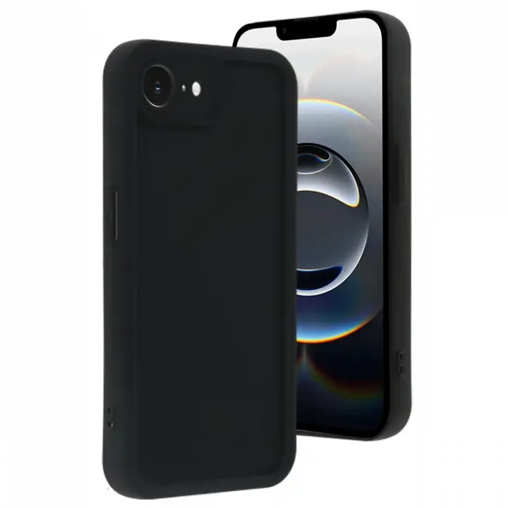 Newface iPhone 16E Kılıf Viera Silikon - Siyah