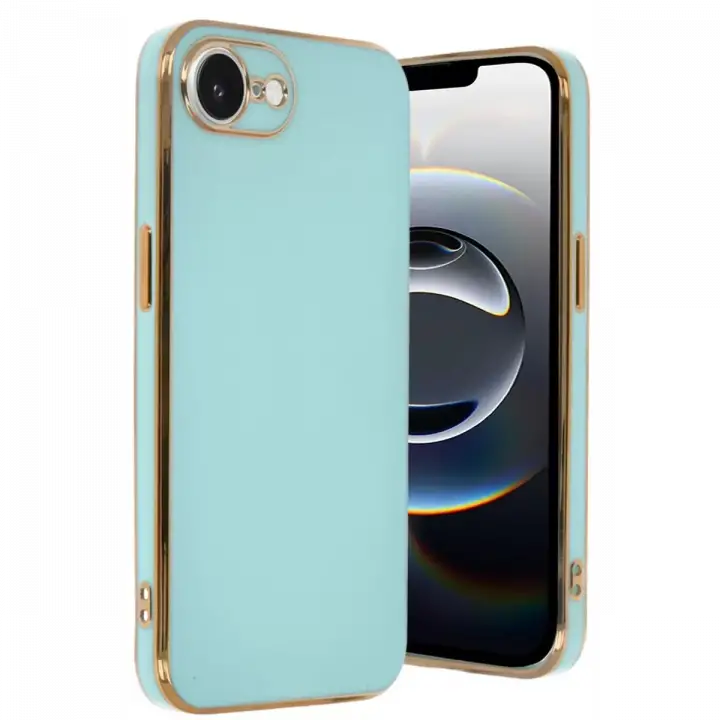 Newface Apple iPhone 16E Kılıf Volet Silikon - Açık Yeşil