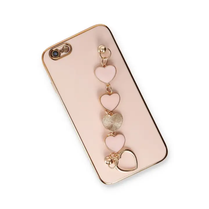 Newface iPhone 6 Kılıf Esila Silikon - Pudra
