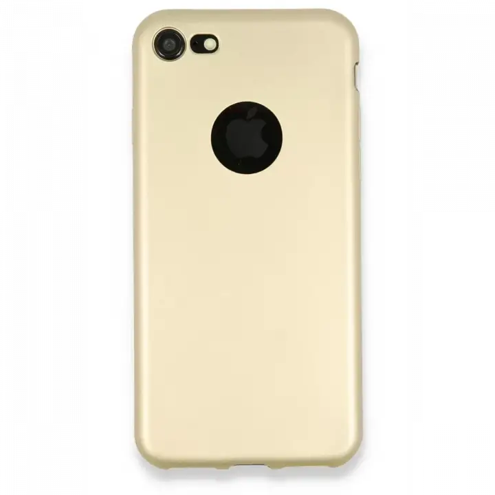 Newface Apple iPhone 7 Kılıf First Silikon - Gold