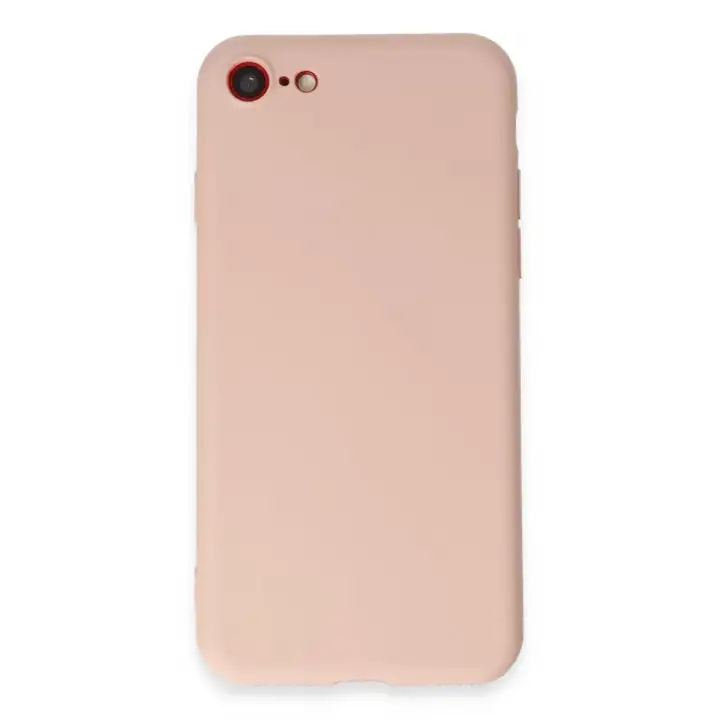 Newface Apple iPhone 7 Kılıf First Silikon - Pudra