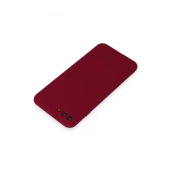Newface Apple iPhone 7 Plus Kılıf First Silikon - Bordo