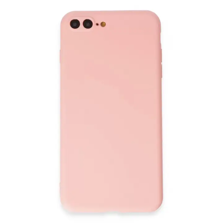 Newface Apple iPhone 7 Plus Kılıf First Silikon - Pudra