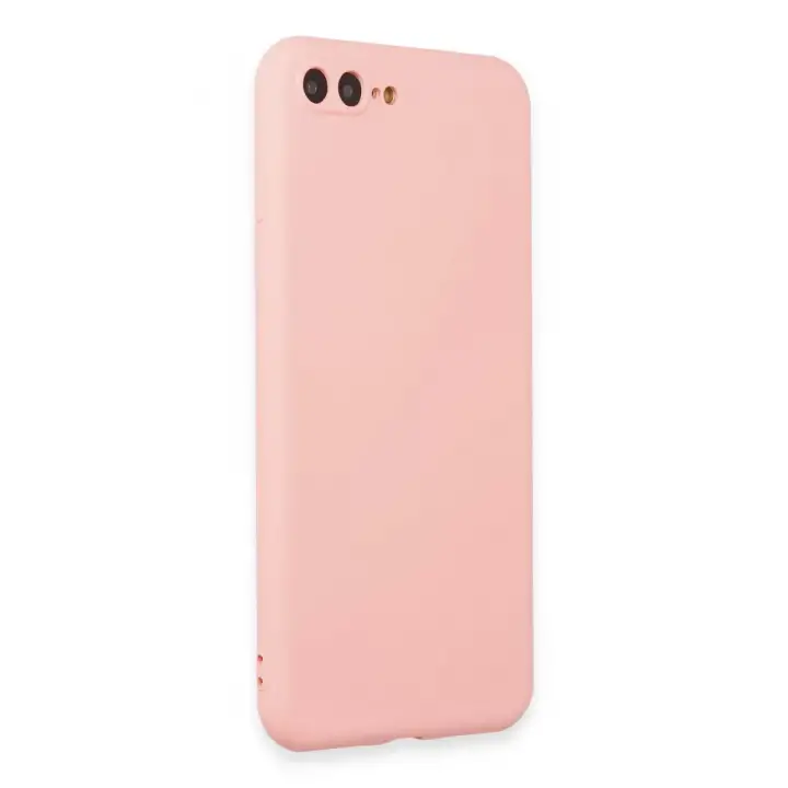 Newface Apple iPhone 7 Plus Kılıf First Silikon - Pudra
