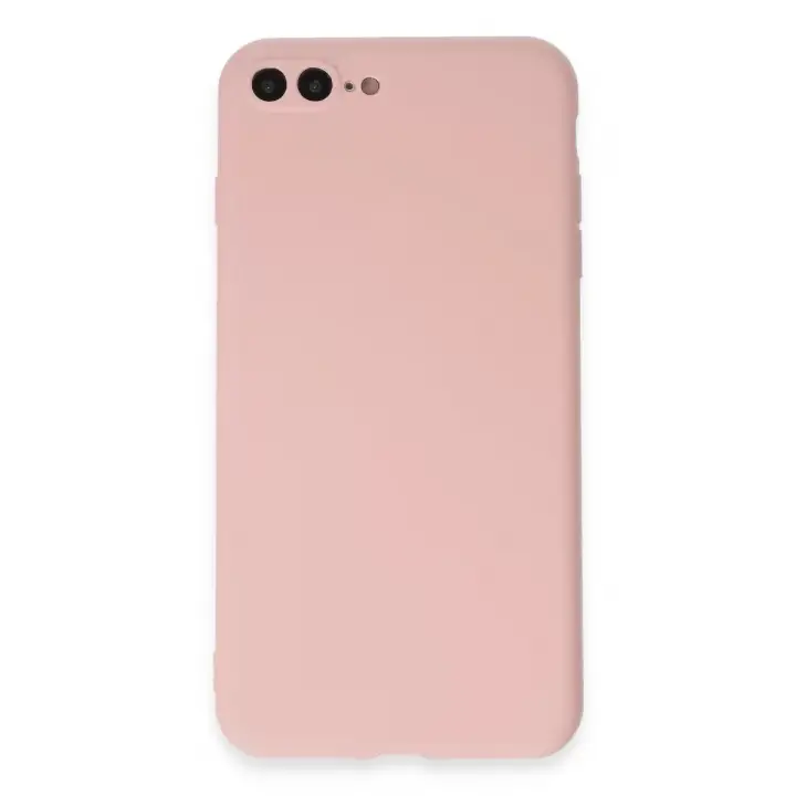 Newface Apple iPhone 7 Plus Kılıf First Silikon - Rose Gold