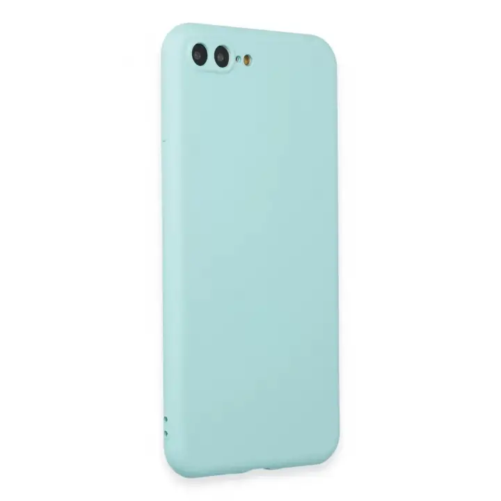 Newface Apple iPhone 7 Plus Kılıf First Silikon - Turkuaz