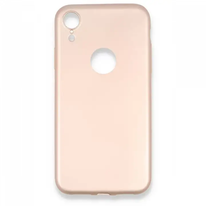 Newface Apple iPhone XR Kılıf First Silikon - Rose Gold