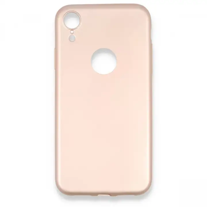 Newface Apple iPhone XR Kılıf First Silikon - Rose Gold