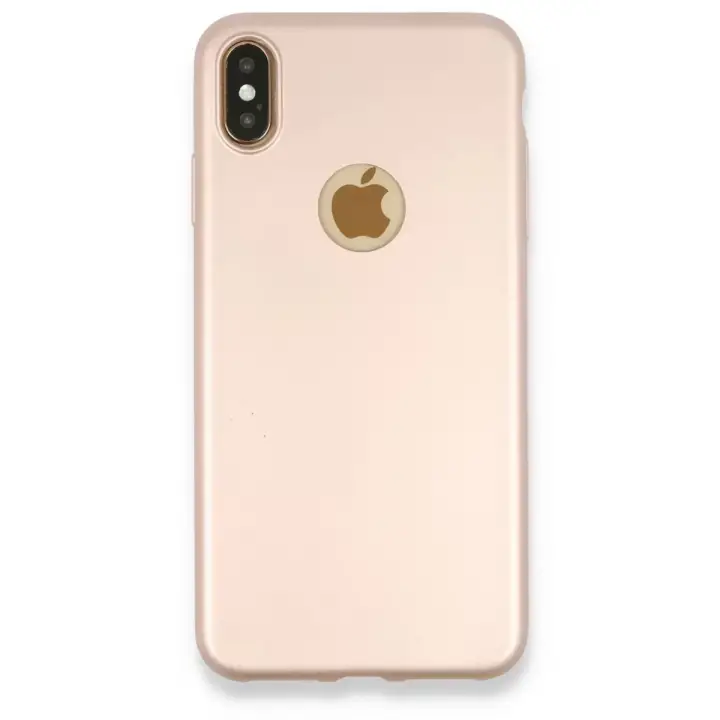 Newface Apple iPhone XS Max Kılıf First Silikon - Rose Gold