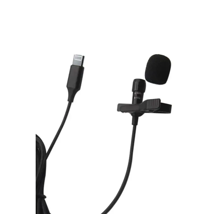 Newface Lightning 2 Metre Double Mikrofon - Siyah