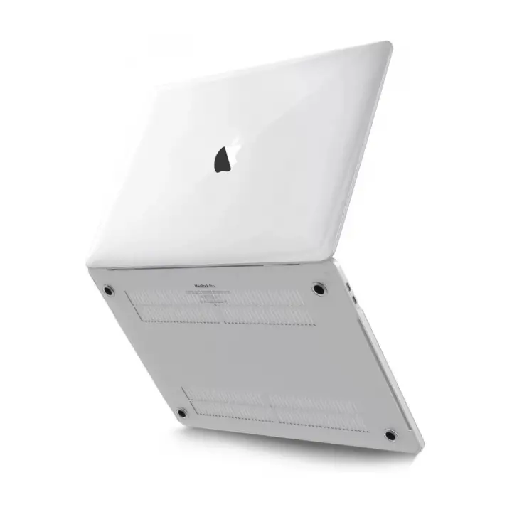 Newface Macbook Pro 16.2 2021 Macbook Buzlu Kapak - Şeffaf