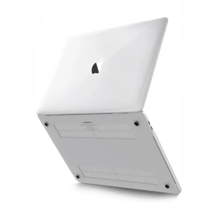 Newface Macbook Pro 16.2 2021 Macbook Buzlu Kapak - Şeffaf