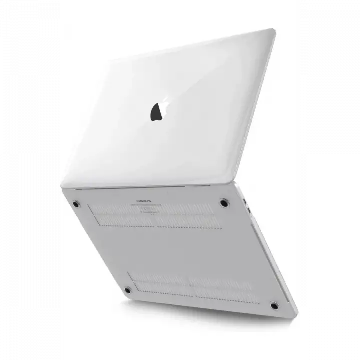 Newface Macbook Pro 16.2 2021 Macbook Buzlu Kapak - Şeffaf