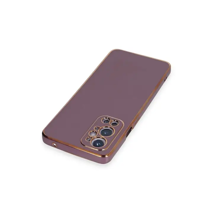 Newface One Plus 9 Pro Kılıf Volet Silikon - Mor