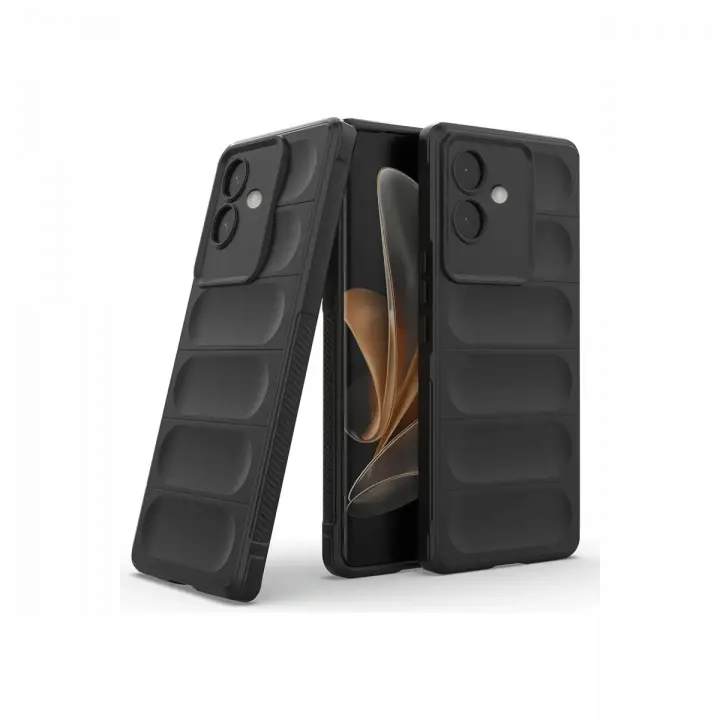 Newface Oppo A3 Kılıf Optimum Silikon - Siyah
