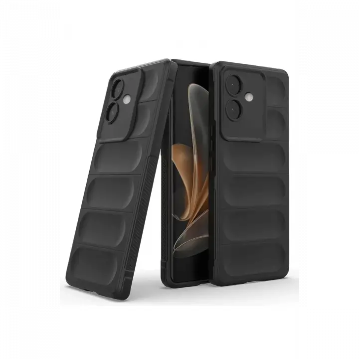 Newface Oppo A3 Kılıf Optimum Silikon - Siyah
