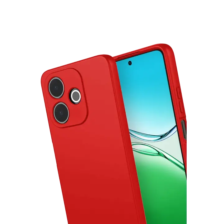 Newface Oppo A5 Pro 4G First Silikon - Kırmızı