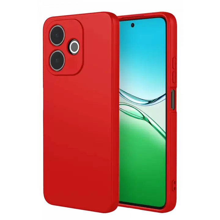 Newface Oppo A5 Pro 4G First Silikon - Kırmızı
