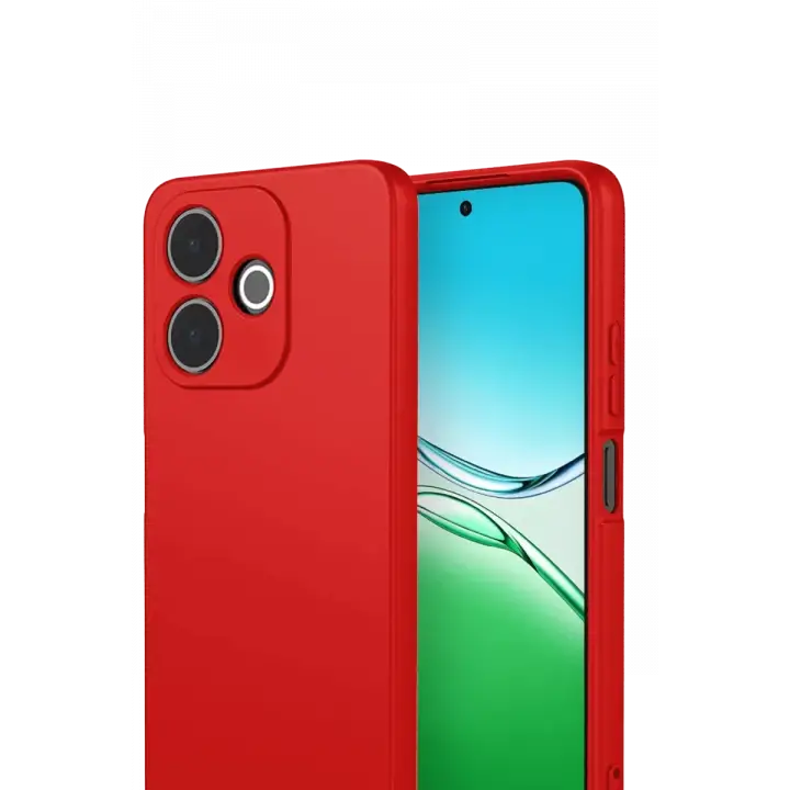 Newface Oppo A5 Pro 4G First Silikon - Kırmızı