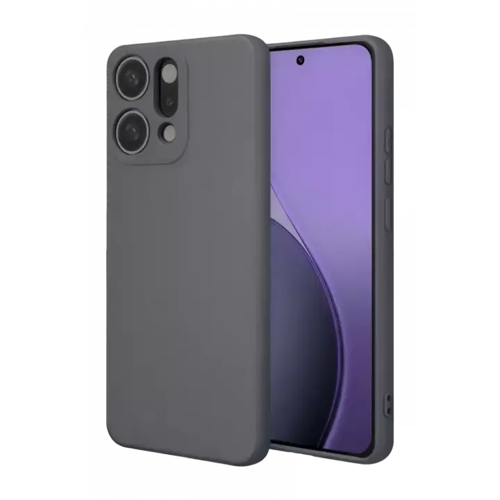 Newface Oppo Reno 14 First Silikon - Gri
