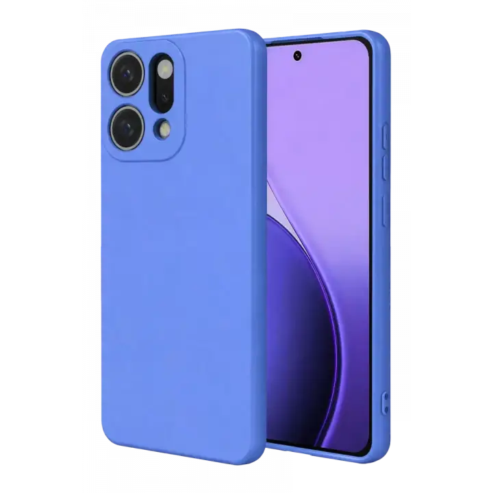 Newface Oppo Reno 14 First Silikon - Mavi