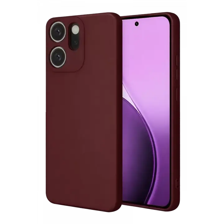 Newface Oppo Reno 14F First Silikon - Bordo