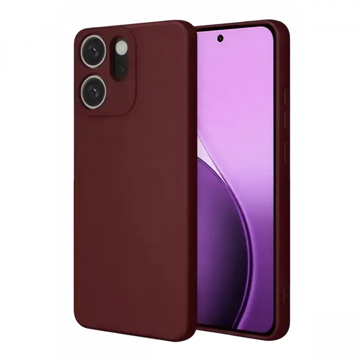 Newface Oppo Reno 14F First Silikon - Bordo