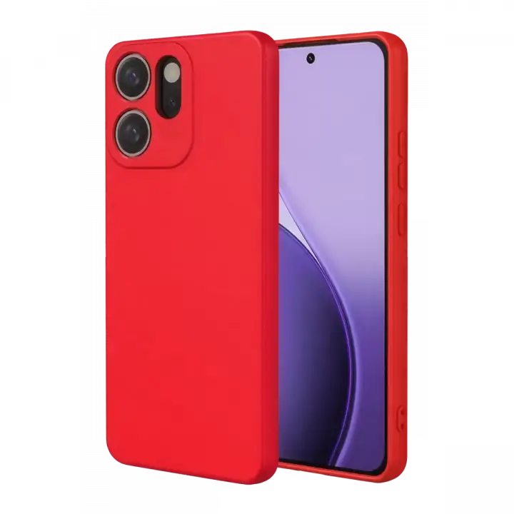 Newface Oppo Reno 14F First Silikon - Kırmızı