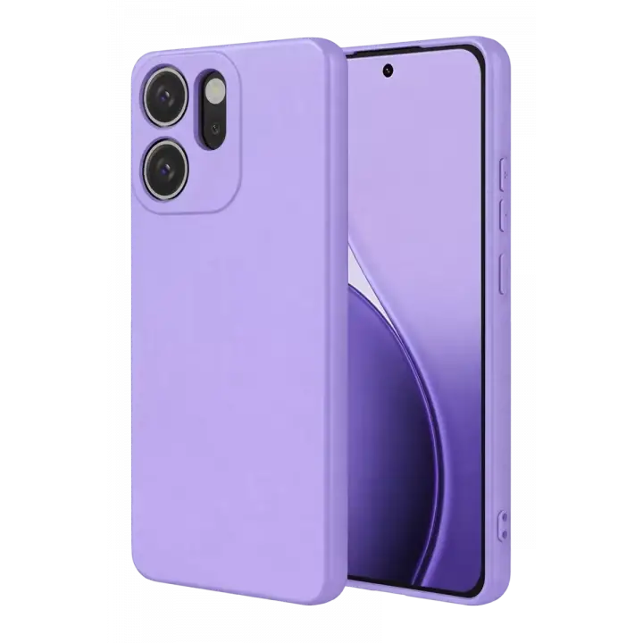 Newface Oppo Reno 14F First Silikon - Lila