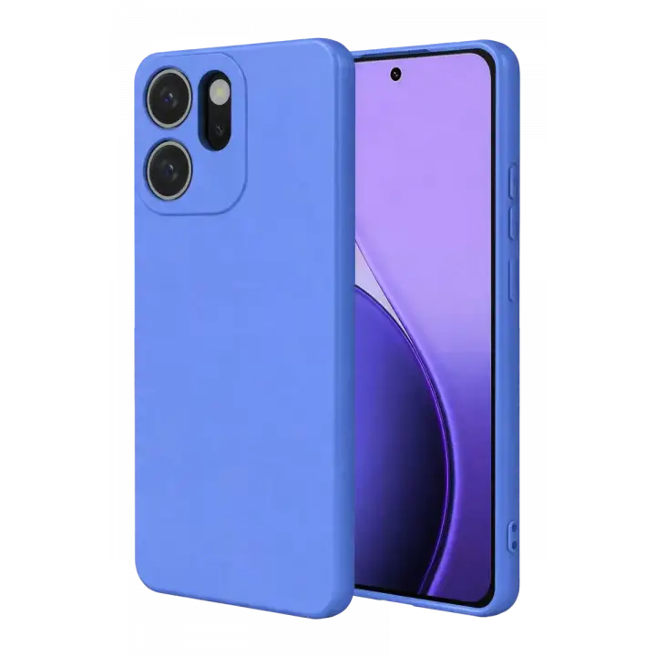 Newface Oppo Reno 14F First Silikon - Mavi